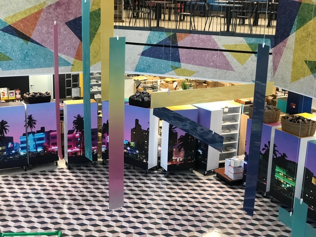 Barnes and Noble Wall Covering Project