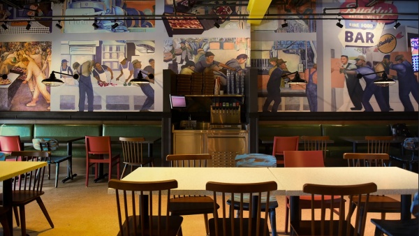 Buddys Pizza Detroit Wall Coverings