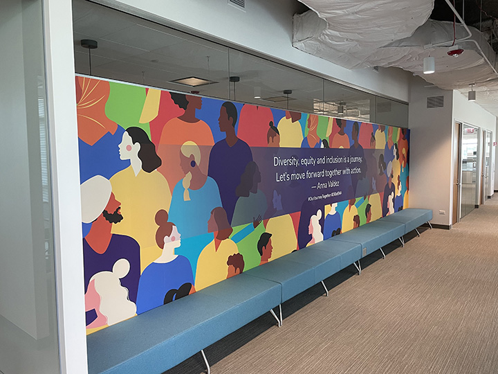 EMN Lobby Wall Covering