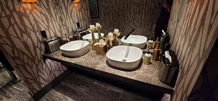 bath wall covering project