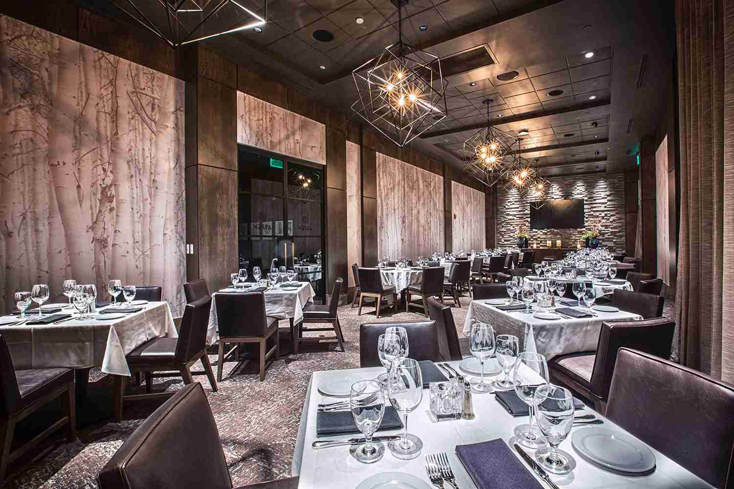 denver restaurant wall covering project