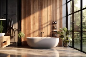 beautiful wooden waterproof wall panels