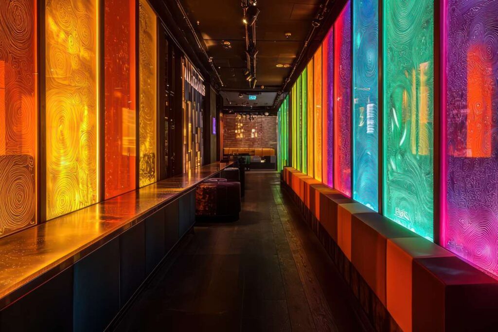 backlit acrylic dividers