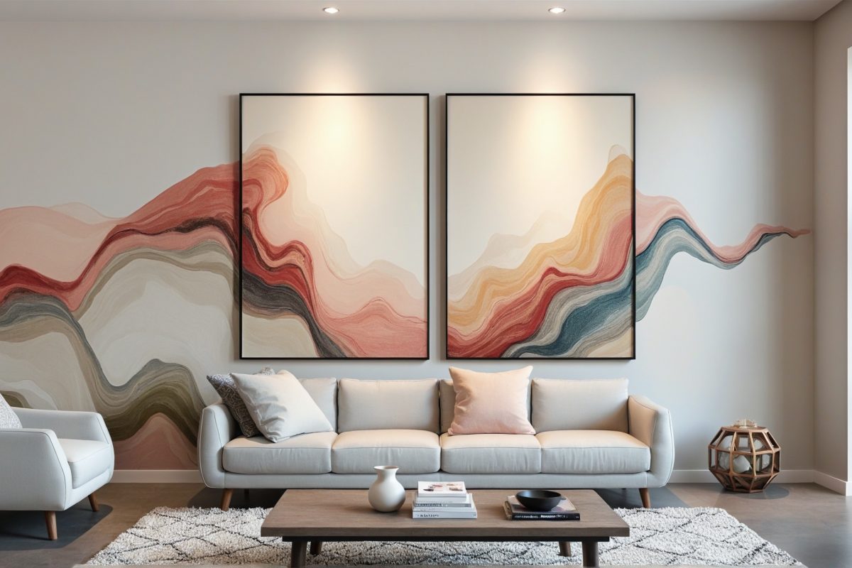 branded custom wall coverings