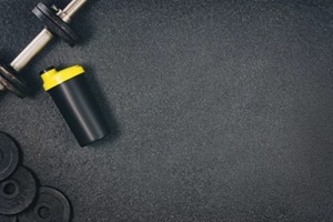 fitness or bodybuilding concept background